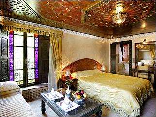 PALAIS SHEHERAZADE Hotel Fes Riad Fes : Exemple de chambre